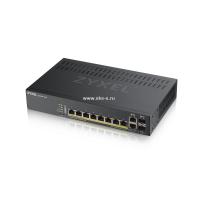 Гибридный Smart L2 коммутатор PoE+ Zyxel NebulaFlex GS1920-8HPv2 [GS1920-8HPV2-EU0101F]