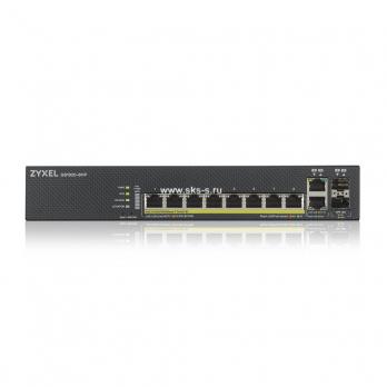 Гибридный Smart L2 коммутатор PoE+ Zyxel NebulaFlex GS1920-8HPv2 [GS1920-8HPV2-EU0101F]
