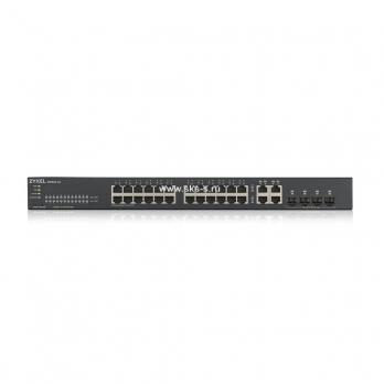 Гибридный Smart L2 коммутатор Zyxel NebulaFlex GS1920-24v2 [GS1920-24V2-EU0101F]
