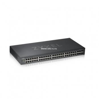 Гибридный Smart L2 коммутатор Zyxel NebulaFlex GS1920-48v2 [GS1920-48V2-EU0101F]