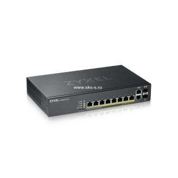 Гибридный L2 коммутатор PoE+ Zyxel NebulaFlex Pro GS2220-10HP [GS2220-10HP-EU0101F]