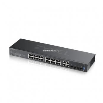 Гибридный L2 коммутатор Zyxel NebulaFlex Pro GS2220-28 [GS2220-28-EU0101F]