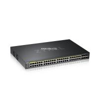 Гибридный L2 коммутатор PoE+ Zyxel NebulaFlex Pro GS2220-50HP [GS2220-50HP-EU0101F]