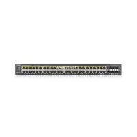 Гибридный L2 коммутатор PoE+ Zyxel NebulaFlex Pro GS2220-50HP [GS2220-50HP-EU0101F]
