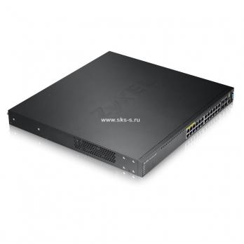 L3 Lite коммутатор PoE+ Zyxel XGS3700-24HP [XGS3700-24HP-ZZ0101F]