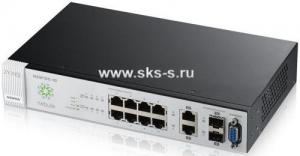 Коммутатор Zyxel Nebula NSW100-10 с управлением в облаке [NSW100-10-EU0101F]