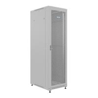 19" напольный шкаф ПРЕМИУМ 32U 600х800 мм, передняя дверь перфорация, регулируемые опоры, цвет серый