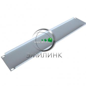 19" Панель заглушка 2U RAL9005