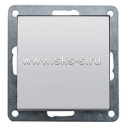 Переключатель 1-кл., на 2 направления (схема 6) 16 A, 250 B (белый) LK80