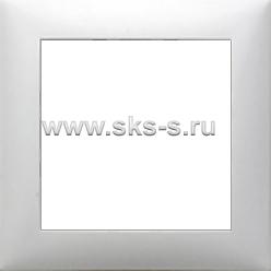Рамка 1-постовая (белый) LK80