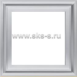 Рамка 1-постовая (серебристый металлик) CLASSIC LK80