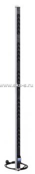 Вертикальный блок розеток Rem-16 с авт. 16А, 25 Schuko, 16A, алюм., 42-48U, шнур 3 м