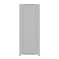 19" напольный шкаф ПРЕМИУМ 42U 600х800 мм, передняя дверь стекло, регулируемые опоры, цвет серый