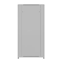 19" напольный шкаф ПРЕМИУМ 42U 800х1000 мм, передняя дверь стекло, регулируемые опоры, цвет серый