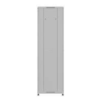 19" напольный шкаф ПРЕМИУМ 22U 600х600 мм, передняя дверь перфорация, регулируемые опоры, цвет серый