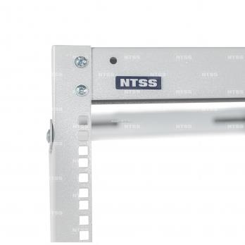 19'' Стойка серверная NTSS универсальная двухрамная 33U 600-1000мм, комплект ножек, RAL 7035