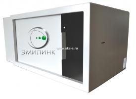 19" настенный шкаф АНТИВАНДАЛЬНЫЙ пенал 6U 600х400х300мм, RAL 7035 (Аналог ПК-6)