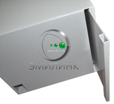 19" настенный шкаф АНТИВАНДАЛЬНЫЙ пенал 6U 600х400х300мм, RAL 7035 (Аналог ПК-6)