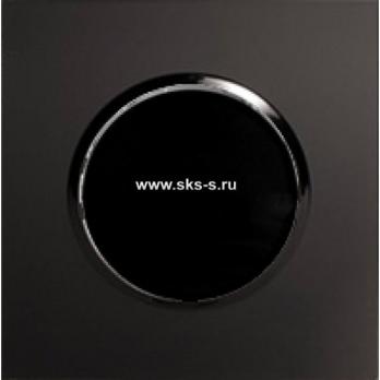 Переключатель одноклавишный на два направления (схема 6L) 10 A, 250 B (черный ) Vintage
