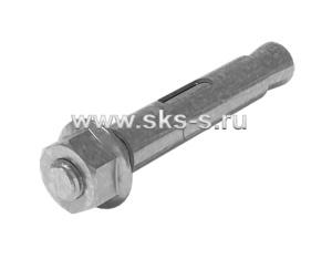 Анкер-болт с гайкой М10 12х150, цинк-ламель